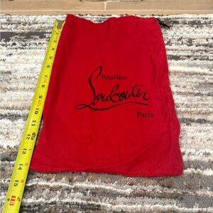 Authentic Christian Louboutin Dustbag